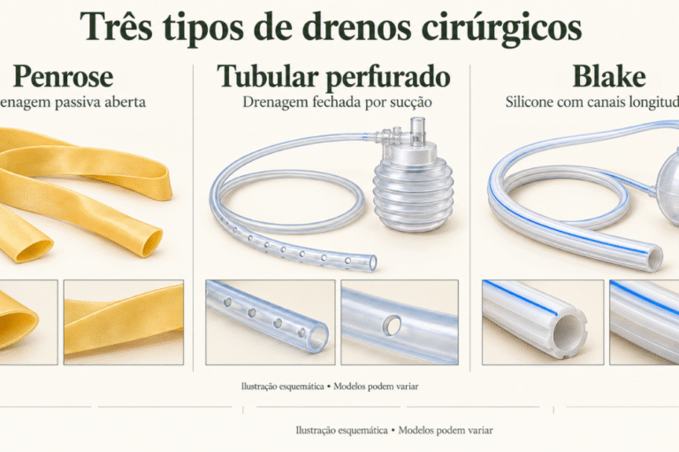 Drenos em cirurgia de mama