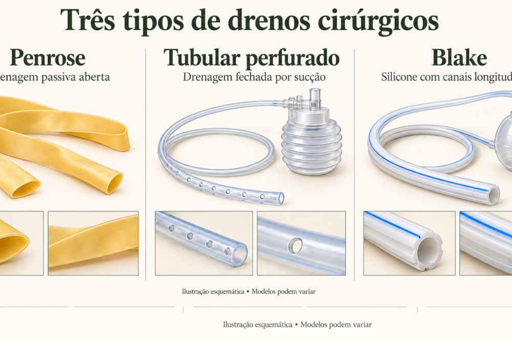 Drenos em cirurgia de mama